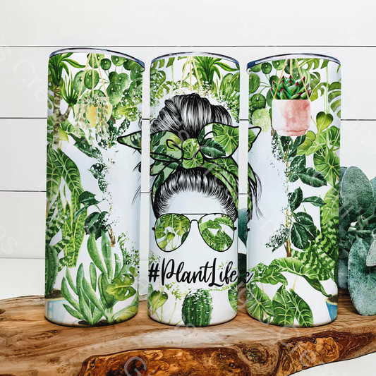 Plant life 20 oz tumbler
