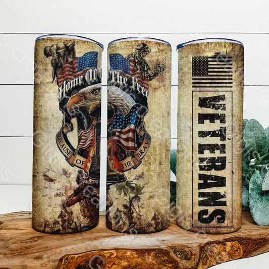 Veteran’s 20 oz  tumbler