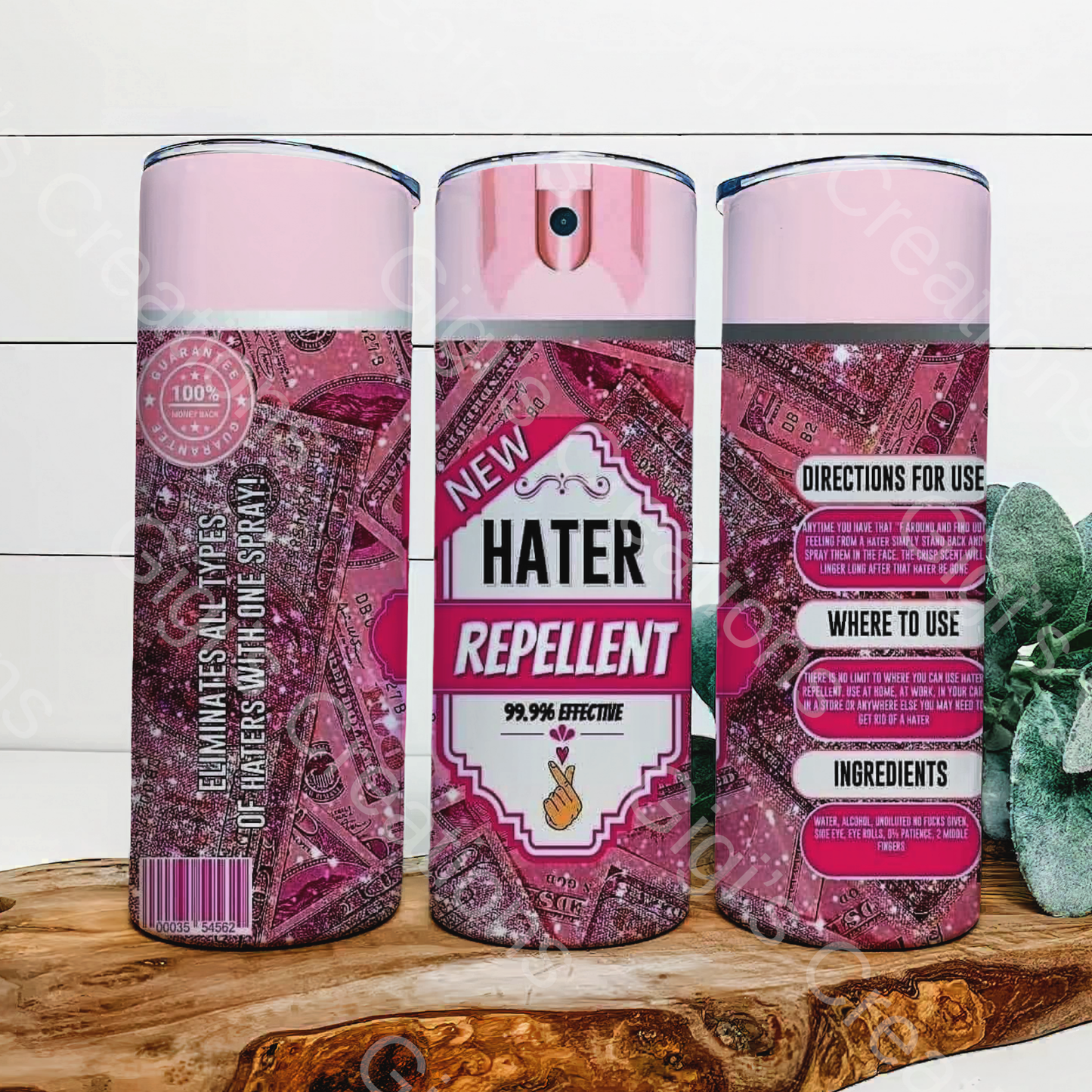 Hater repellent 20 oz tumbler