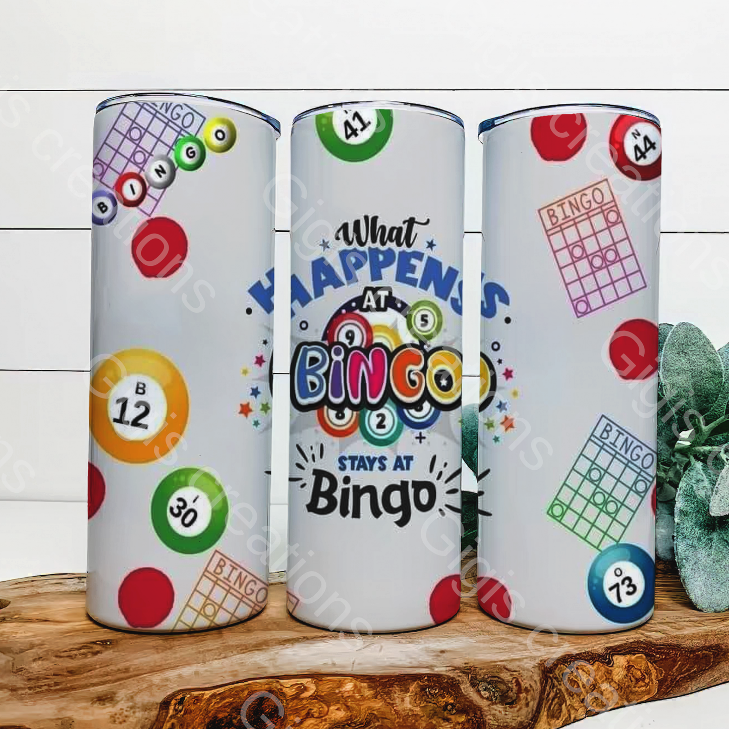 What happens at bingo.. 20 oz tumbler